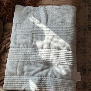 West Elm x Pottery Barn Teen ribbed jersey quilted standard pillow sham